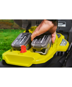Tagliaerba a batteria ryobi "ry18lmx40a-0" taglio 40 cm 18v, solo corpo macchina
